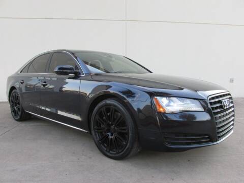 2012 Audi A8 for sale at QUALITY MOTORCARS in Richmond TX