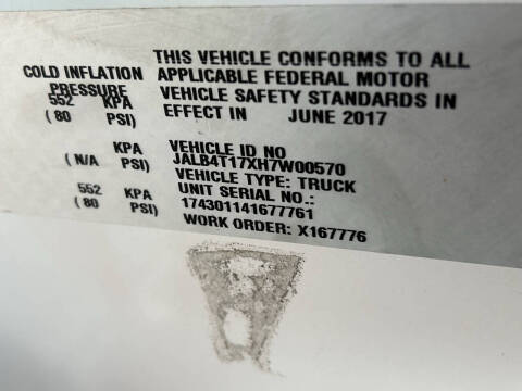 2017 Isuzu NPR