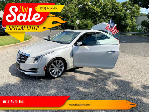 2015 Cadillac ATS for sale at Aria Auto Inc. - Drive 1 Auto Sales in Wake Forest NC