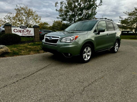 2015 Subaru Forester for sale at CapCity Customs in Plain City OH