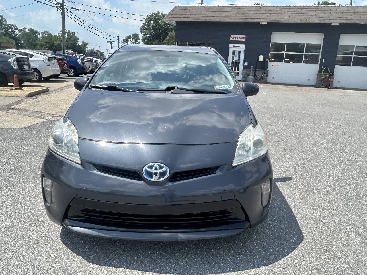Gray 2012 Toyota Prius Three Three 4dr Hatchback 2