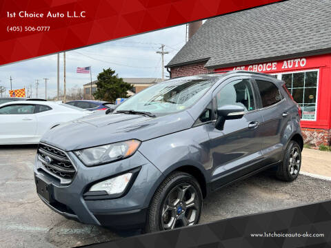 2018 Ford EcoSport for sale at 1st Choice Auto L.L.C in Moore OK