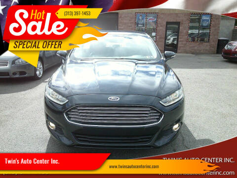 2014 Ford Fusion for sale at Twin's Auto Center Inc. in Detroit MI