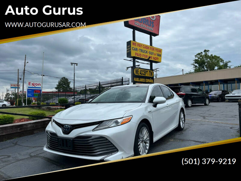 2020 Toyota Camry Hybrid for sale at Auto Gurus in Little Rock AR