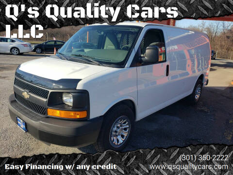 2012 Chevrolet Express for sale at Q's Quality Cars LLC in Capitol Heights MD