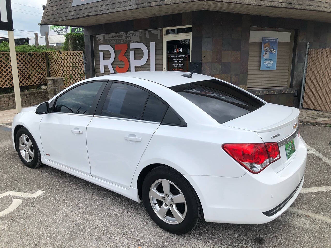 2013 Chevrolet Cruze for sale at R3PI Automotive in Tampa, FL