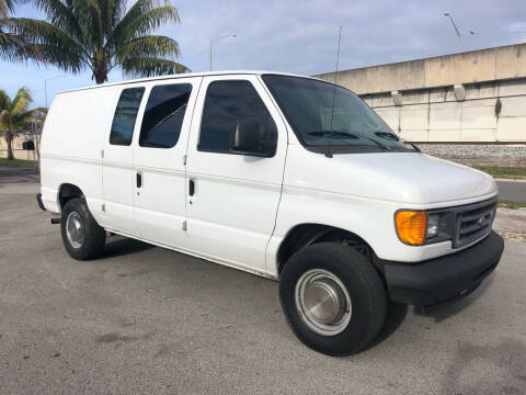 2007 Ford E-Series Cargo for sale at Florida Cool Cars in Fort Lauderdale FL
