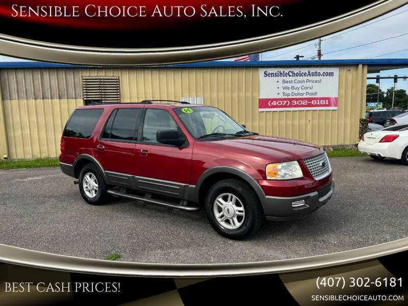 2004 Ford Expedition for sale at Sensible Choice Auto Sales, Inc. in Longwood FL