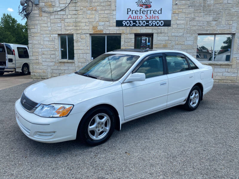 2001 Toyota Avalon for sale at Preferred Auto Sales in Whitehouse TX