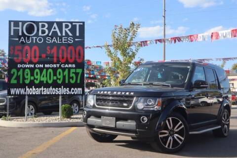 2016 Land Rover LR4 for sale at Hobart Auto Sales in Hobart IN