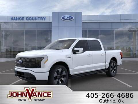 2023 Ford F-150 Lightning for sale at Vance Fleet Services in Guthrie OK