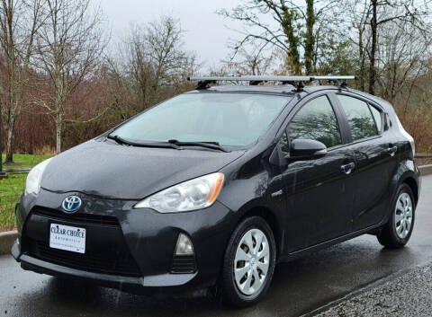 2013 Toyota Prius c for sale at CLEAR CHOICE AUTOMOTIVE in Milwaukie OR