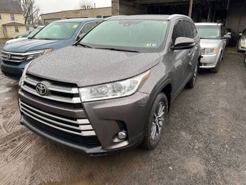 2018 Toyota Highlander for sale at The Bad Credit Doctor in Croydon PA