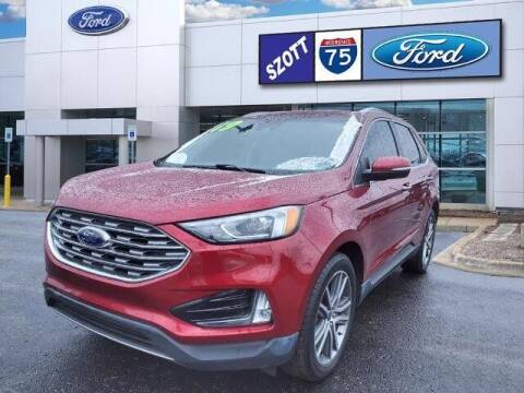 2019 Ford Edge for sale at Szott Ford in Holly MI