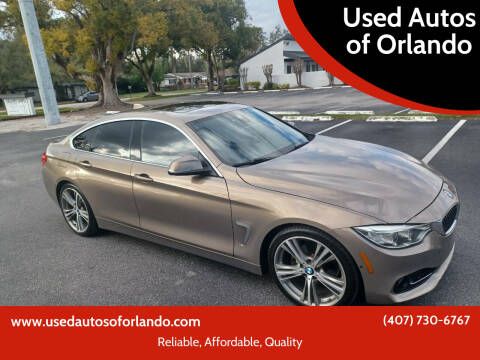 2016 BMW 4 Series for sale at Used Autos of Orlando in Orlando FL
