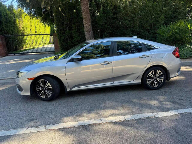 2017 Honda Civic for sale at Ride On LLC in Van Nuys, CA