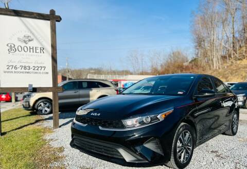 2023 Kia Forte for sale at Booher Motor Company in Marion VA