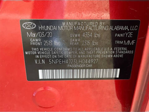 2020 Hyundai Sonata Limited