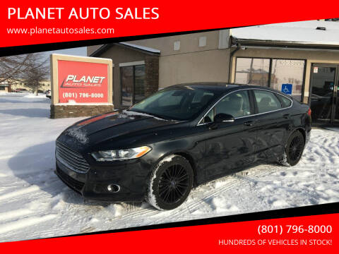 2013 Ford Fusion for sale at PLANET AUTO SALES in Lindon UT