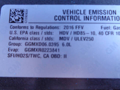 2016 GMC Savana LT 3500