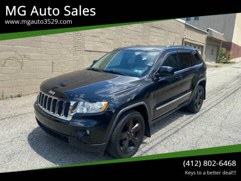2011 Jeep Grand Cherokee for sale at MG Auto Sales in Pittsburgh PA