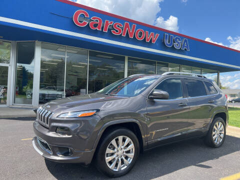 2018 Jeep Cherokee for sale at CarsNowUsa LLc in Monroe MI