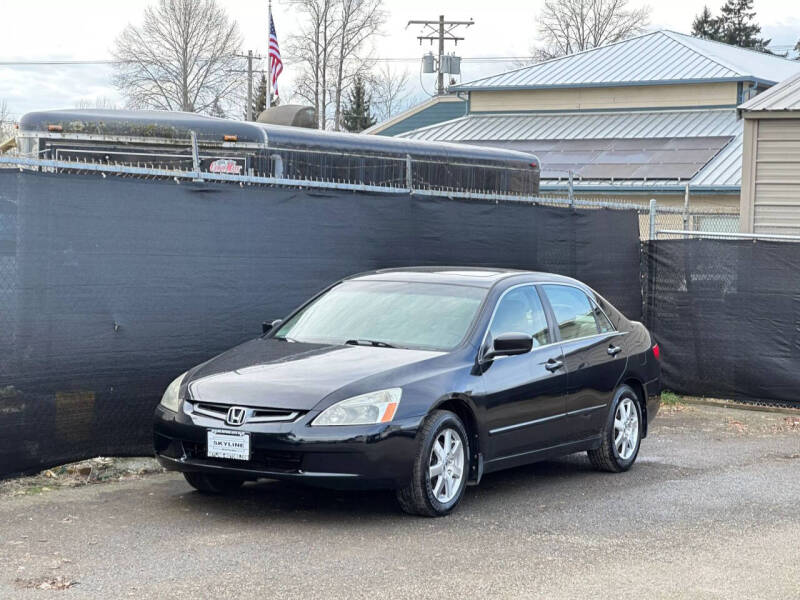 2005 Honda Accord for sale at Skyline Motors Auto Sales in Tacoma WA