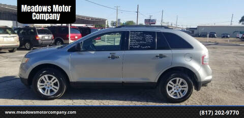 2007 Ford Edge for sale at Meadows Motor Company in Cleburne TX
