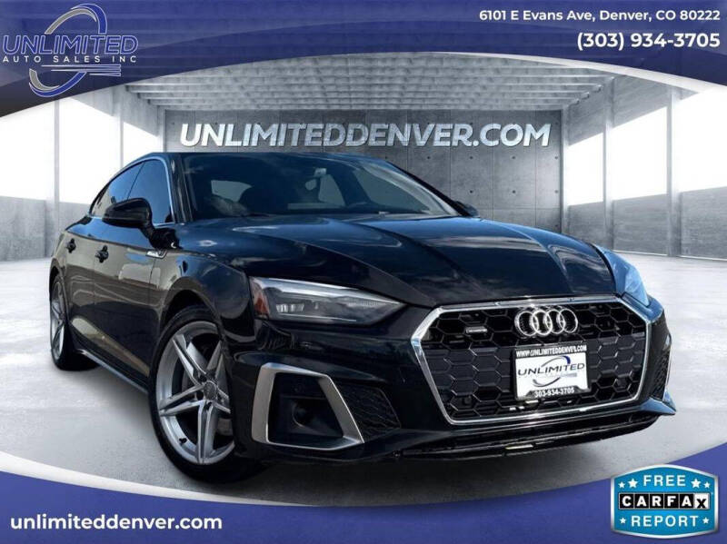 2021 Audi A5 Sportback for sale at Unlimited Auto Sales in Denver CO