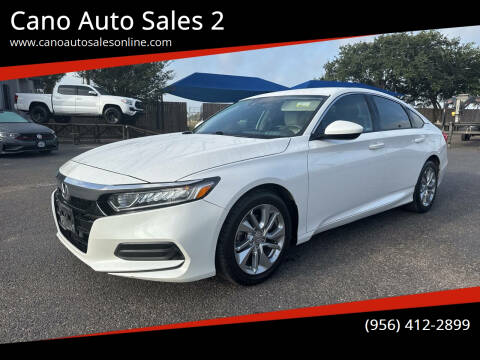 2018 Honda Accord for sale at Cano Auto Sales 2 in Harlingen TX
