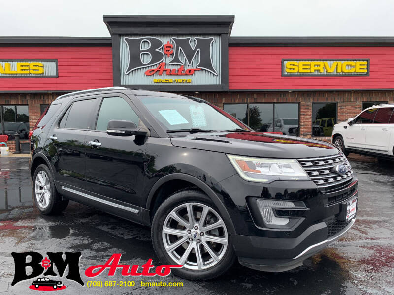 2017 Ford Explorer for sale at B & M Auto Sales Inc. in Oak Forest IL