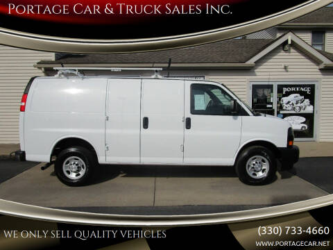 2018 Chevrolet Express for sale at Portage Car & Truck Sales Inc. in Akron OH