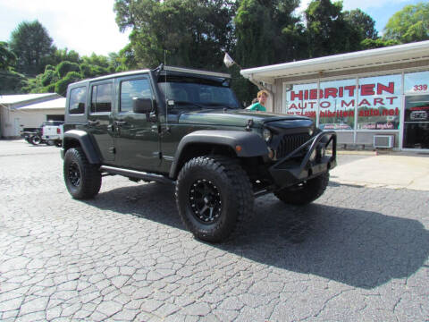 2007 Jeep Wrangler Unlimited for sale at Hibriten Auto Mart in Lenoir NC