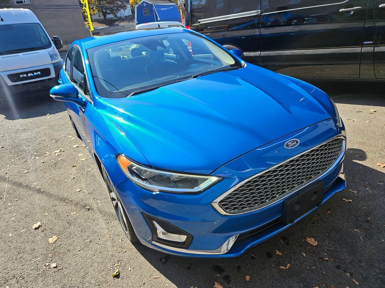 2020 Ford Fusion for sale at RENOS AUTO SALES LLC in Waterbury, CT