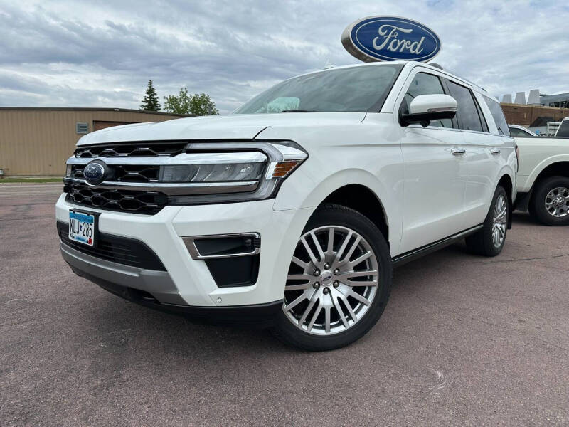 Used 2023 Ford Expedition Limited with VIN 1FMJU2A87PEA27942 for sale in Windom, Minnesota