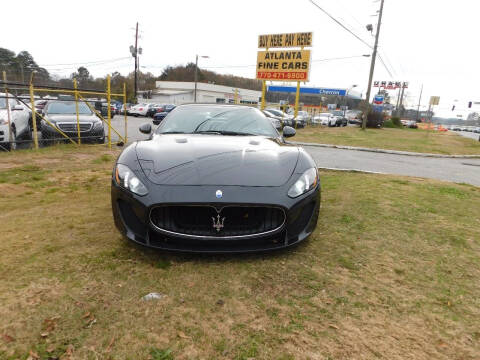 2013 Maserati GranTurismo for sale at Atlanta Fine Cars in Jonesboro GA