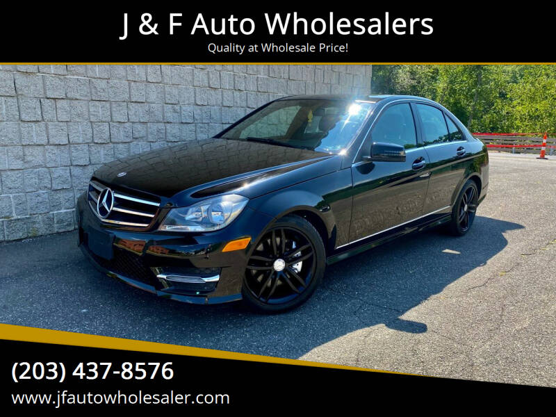 2014 Mercedes-Benz C-Class for sale at J & F Auto Wholesalers in Waterbury CT