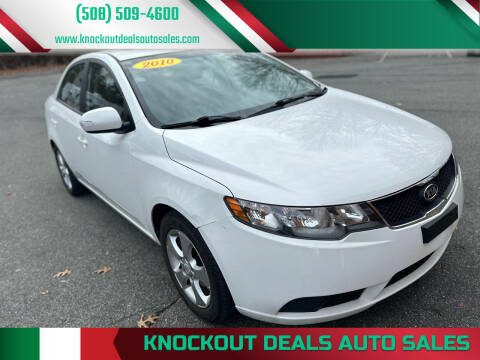2010 Kia Forte for sale at Knockout Deals Auto Sales in West Bridgewater MA