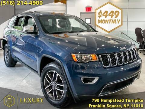 2021 Jeep Grand Cherokee for sale at LUXURY MOTOR CLUB in Franklin Square NY