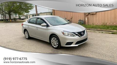 2018 Nissan Sentra for sale at Horizon Auto Sales in Raleigh NC