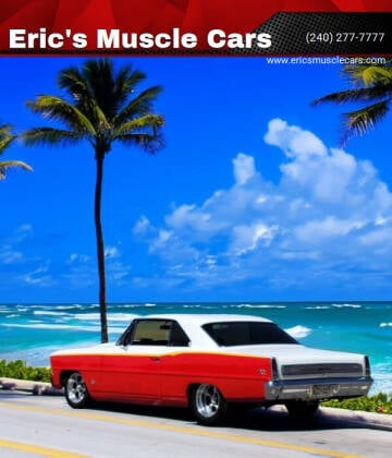 1967 Chevrolet Nova for sale at Eric's Muscle Cars in Clarksburg MD
