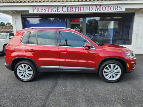 2012 Volkswagen Tiguan for sale at Prestige Certified Motors in Falls Church VA