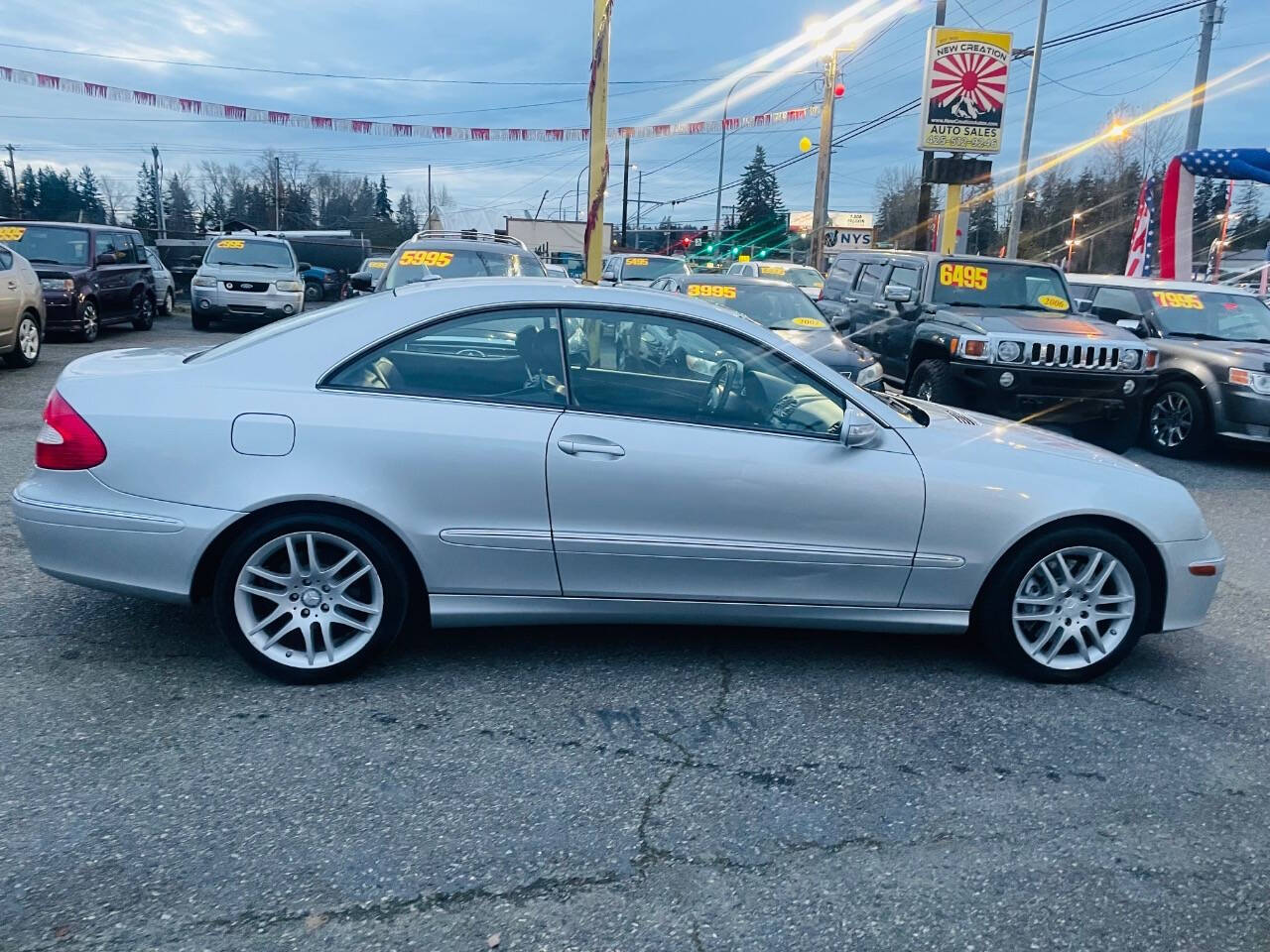 2008 Mercedes-Benz CLK for sale at New Creation Auto Sales in Everett, WA