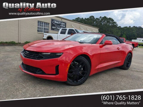 2019 Chevrolet Camaro for sale at Quality Auto of Collins in Collins MS