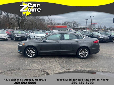 2017 Ford Fusion for sale at Car Zone in Otsego MI