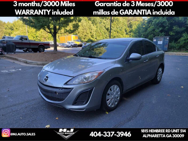 2012 Mazda MAZDA3 for sale at MJ AUTO BROKER in Alpharetta GA