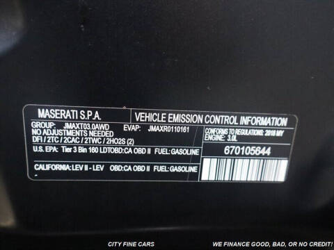 2018 Maserati Levante GranLusso