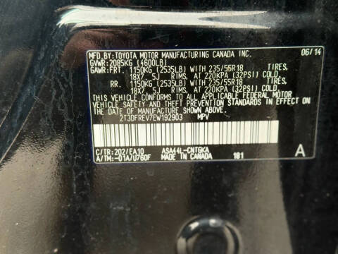 2014 Toyota RAV4 Limited