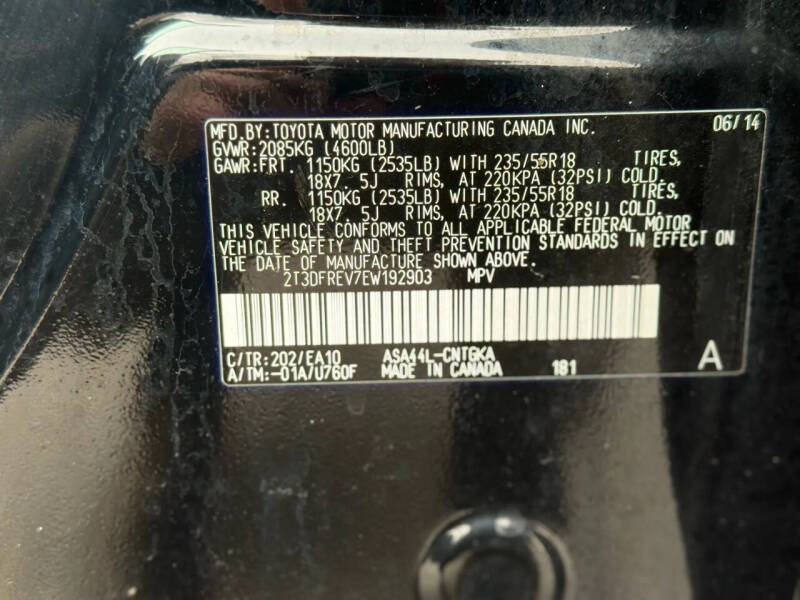 2014 Toyota RAV4 Limited