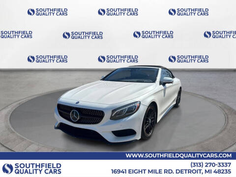2017 Mercedes-Benz S-Class for sale at SOUTHFIELD QUALITY CARS in Detroit MI